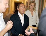 Paul Anka backstage